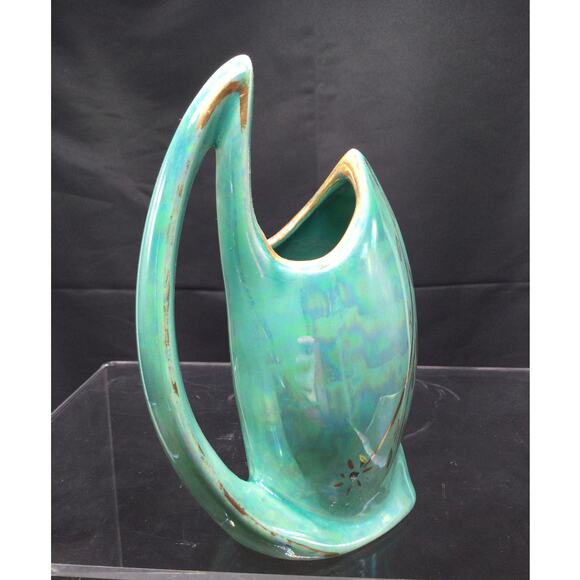 Roseville Wincraft Style Art Pottery Ewer with handle - Picture 4 of 8